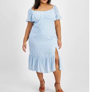 NWT Floral Midi Dress  XL